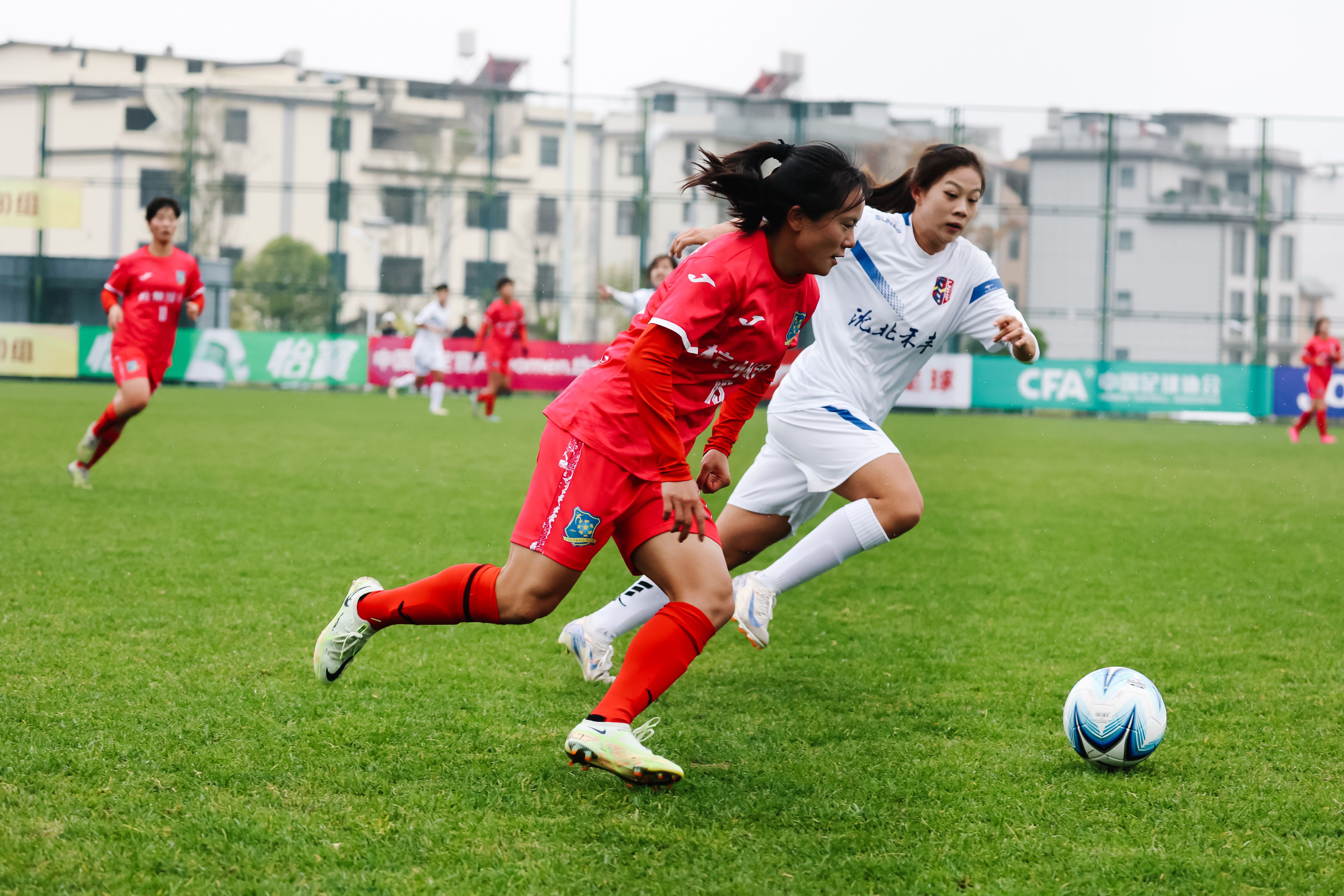 中国女足选拔新一届青少年队员