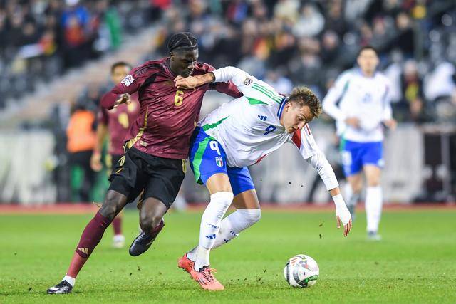 意大利队胜过比利时，晋级半决赛