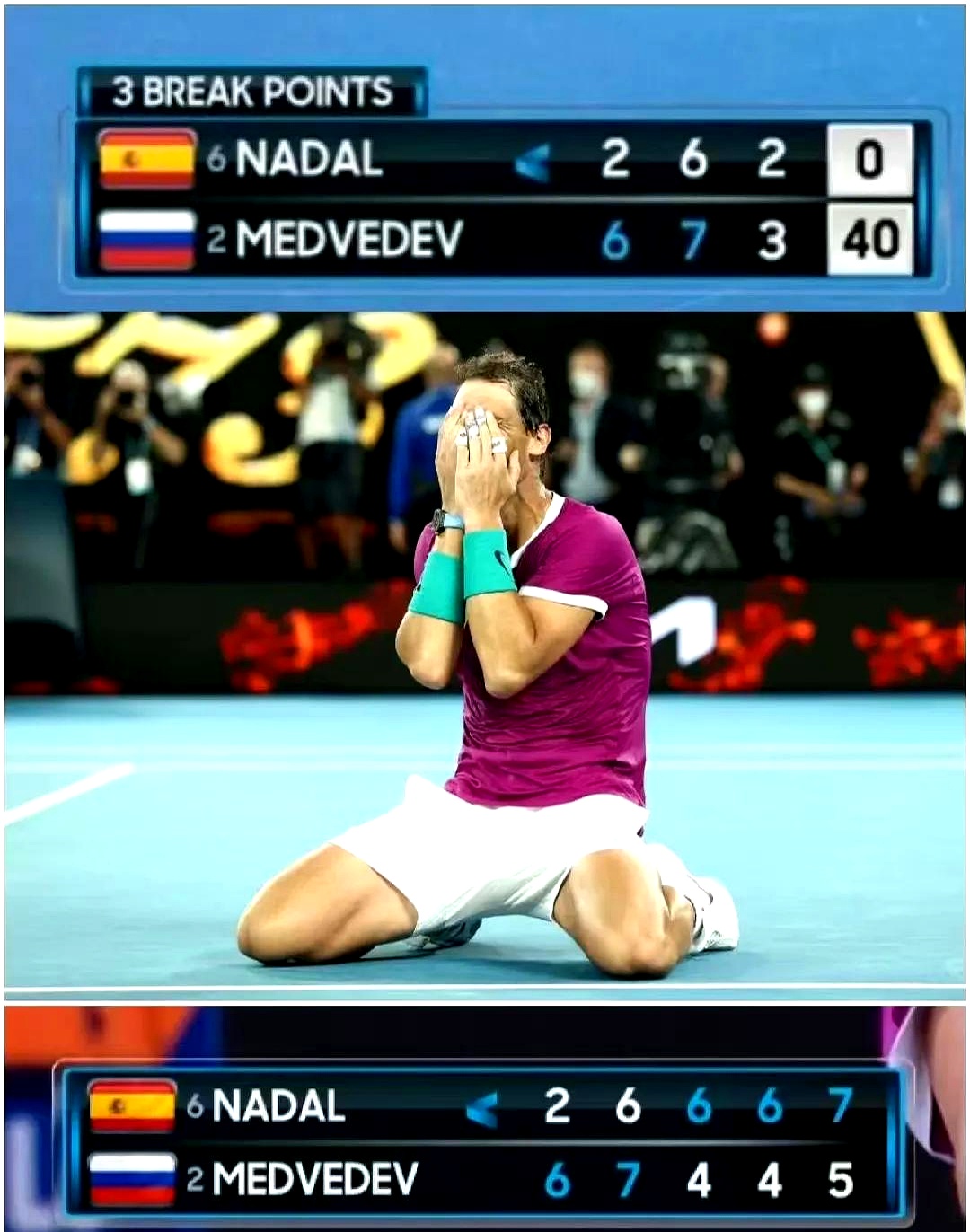 美网翻盘戴维斯杯，纳达尔统治全场